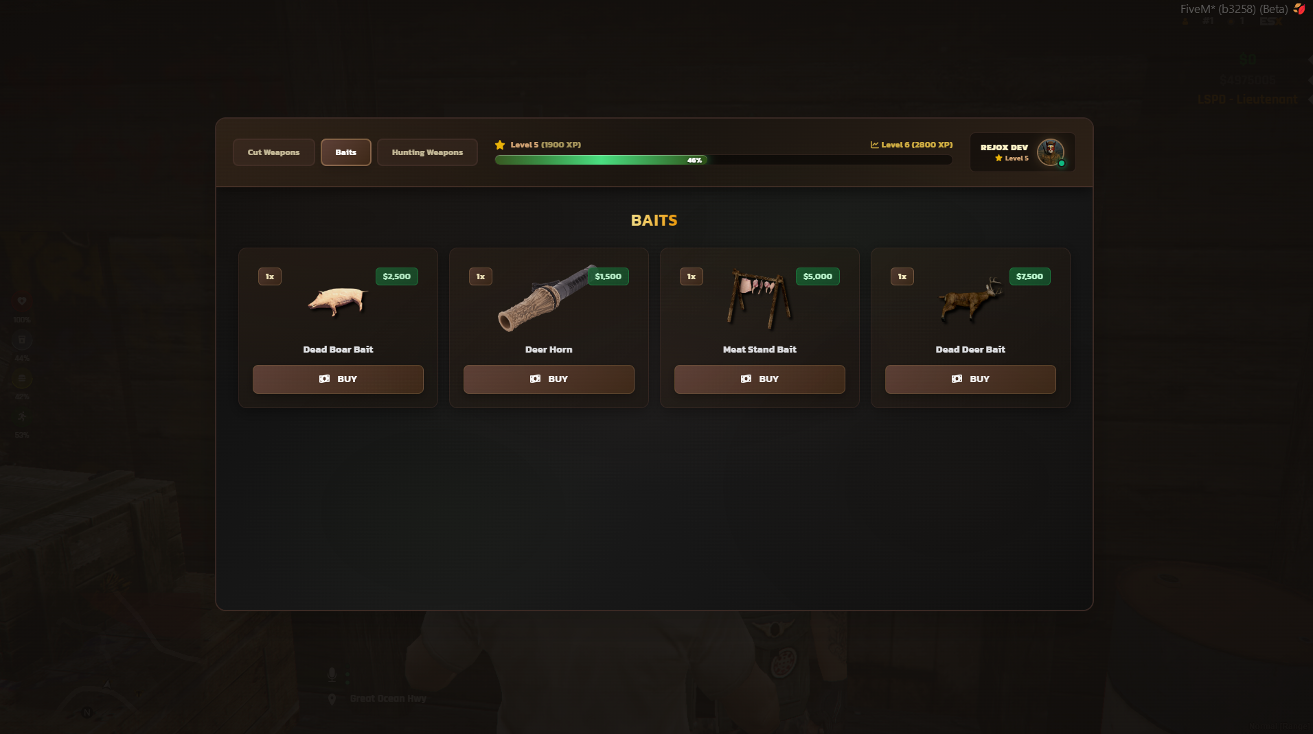 Shop UI